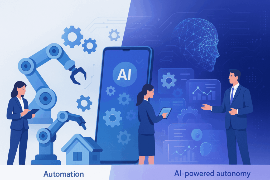 From Automation to Autonomy