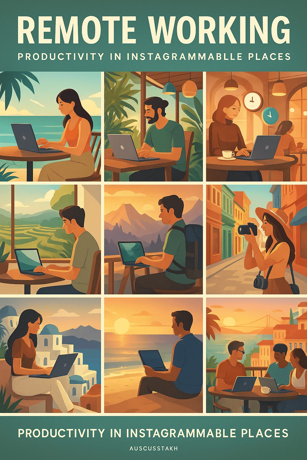 9 Secrets of Remote Work Success from Stunning Instagrammable Spots