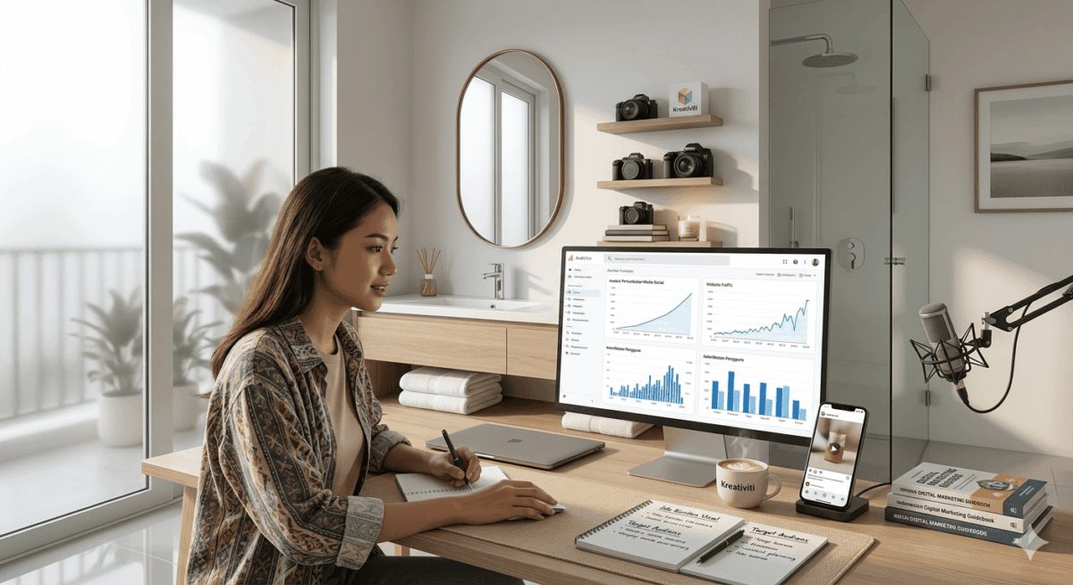 Digital Marketing yang Bikin Konten Cepat Naik Panduan Efektif untuk Pemula, Content Creator, dan Pebisnis Biar Traffic Meningkat dan Cuan Makin Stabil